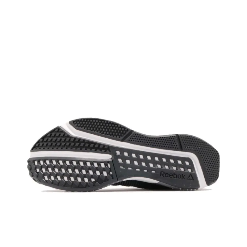 Reebok Fusion Flexweave Cushioning Anti-Slip Wear-Resistant Breathability Low-Top Running Shoes Men's Dark Gray White-4