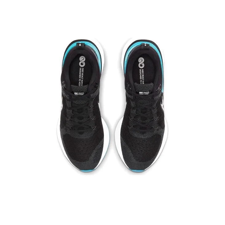 Nike React Infinity Run Flyknit 2 Anthracite Lagoon Pulse Women's-3