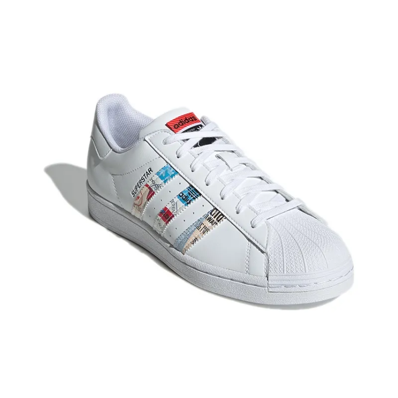 Adidas Originals Superstar Shoes 'White Multi Color'-2