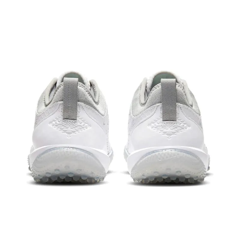 Nike Alpha Huarache 7 Pro Tf Lax 'White Metallic Silver'-4