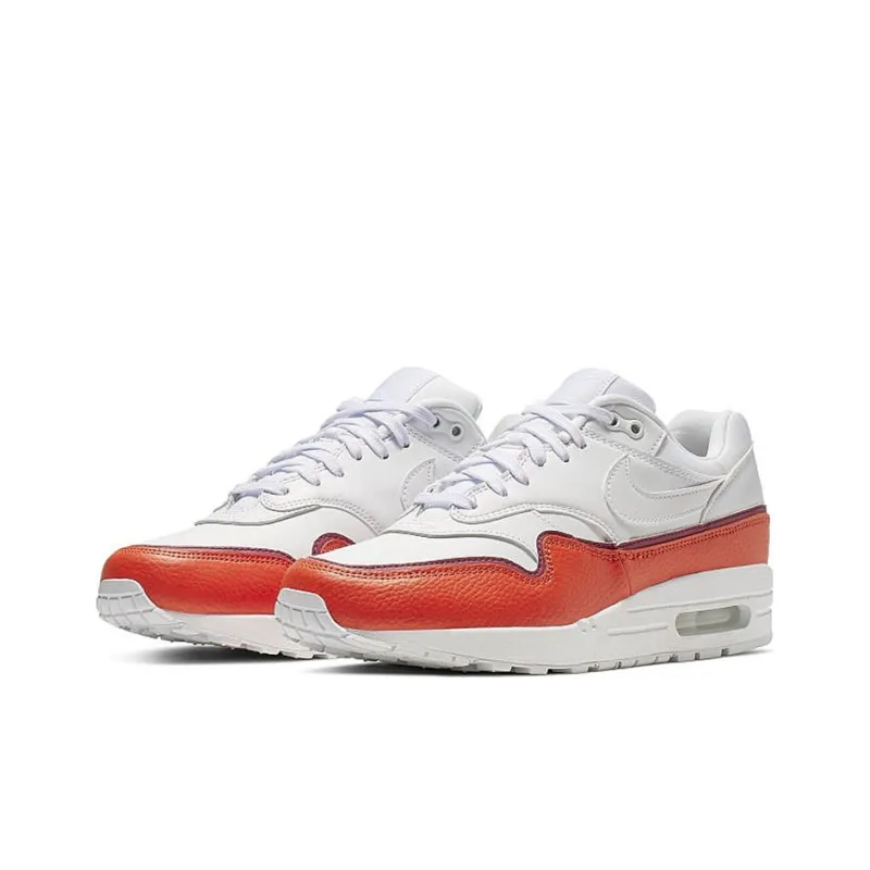 Nike Air Max 1 Liner White Red Women's-2