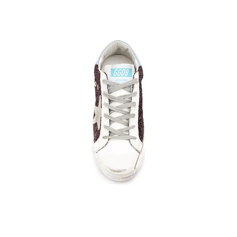 Golden Goose Super Star Stylish Skateboarding Shoes Women's Red-4