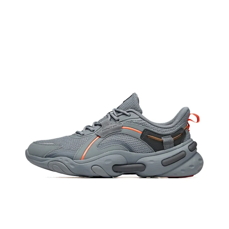 Anta Cushioning, Slip Resistant, Abrasion Resistant Coverage Low Top Running Shoes Men's-0