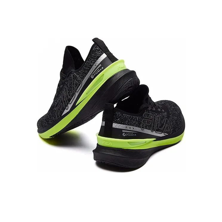 FILA Athletics Low Top Running Shoes Men's Ink Silver-4