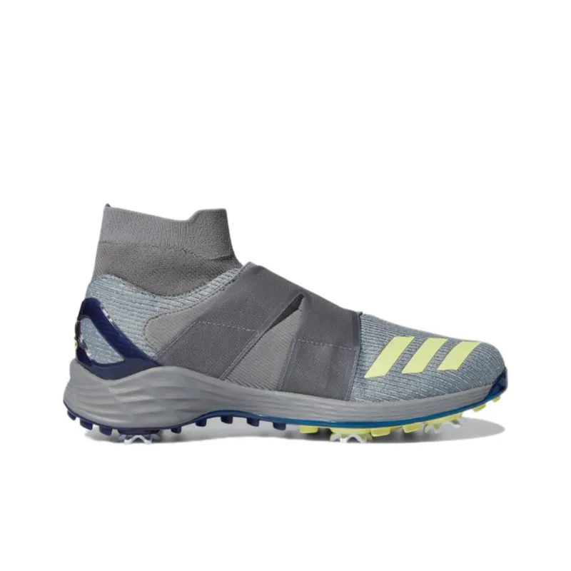 Adidas ZG21 Motion Primegreen Boa Mid Cut Golf Shoes 'Grey Pulse Yellow Blue'-1