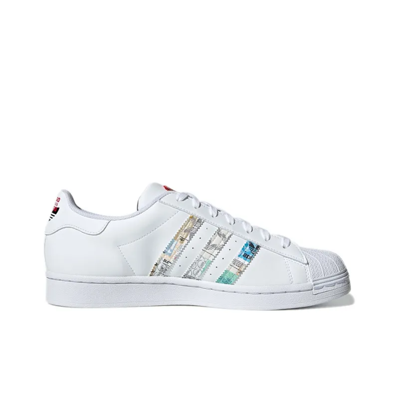 Adidas Originals Superstar Shoes 'White Multi Color'-1