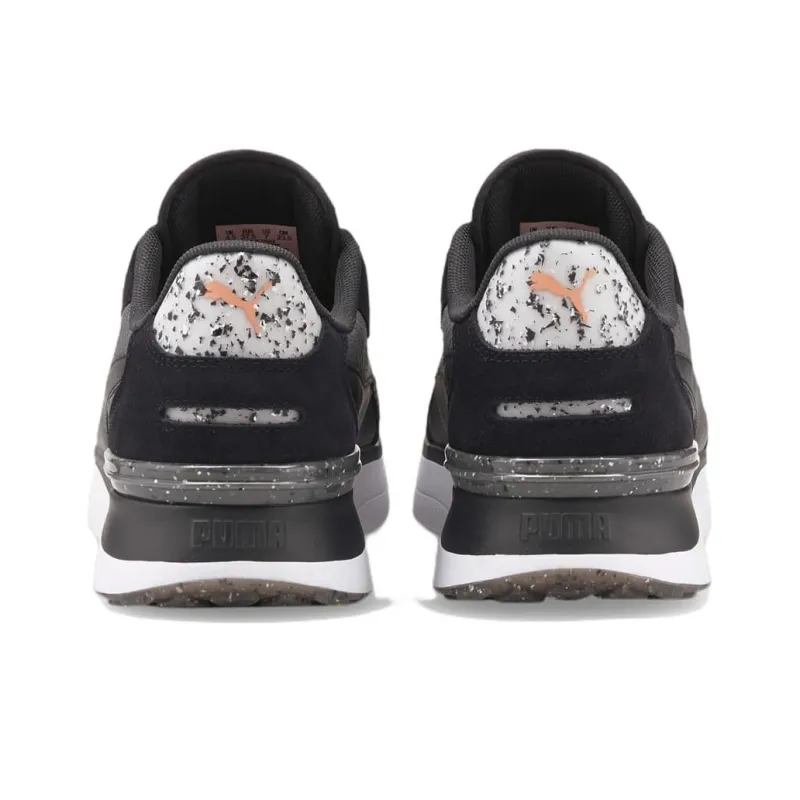 PUMA R78 Cushioned Anti-Slip And Wear-Resistant Lightweight Low-Top Running Shoes Women's Black Gray Color-3