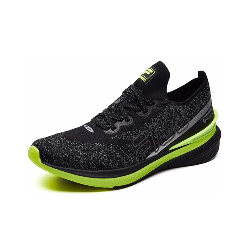 FILA Athletics Low Top Running Shoes Men's Ink Silver-1