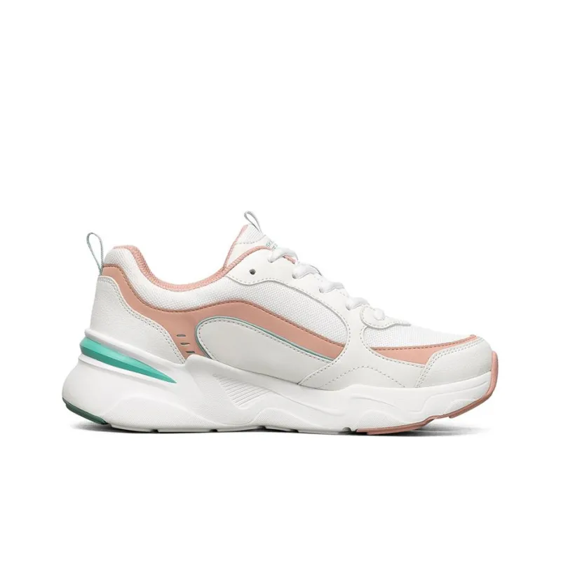 Skechers Bob's Bamina Low Top White/Pink Women's-1