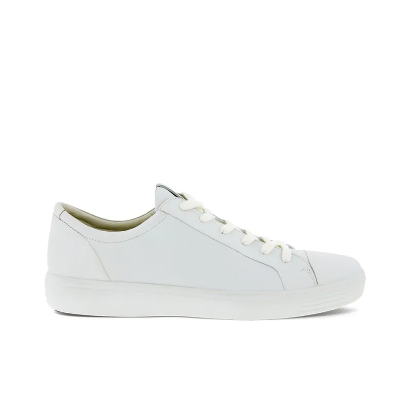 Ecco Soft 7 Skateboard Shoes Men Low-Top White-1
