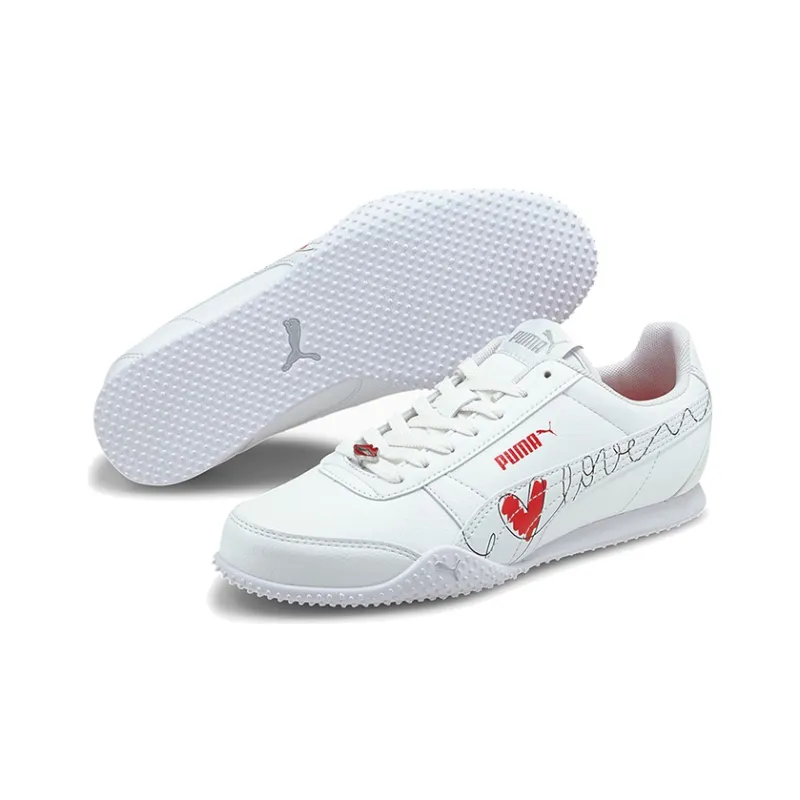 PUMA Bella Valentine 'White Red Black' Women's-4