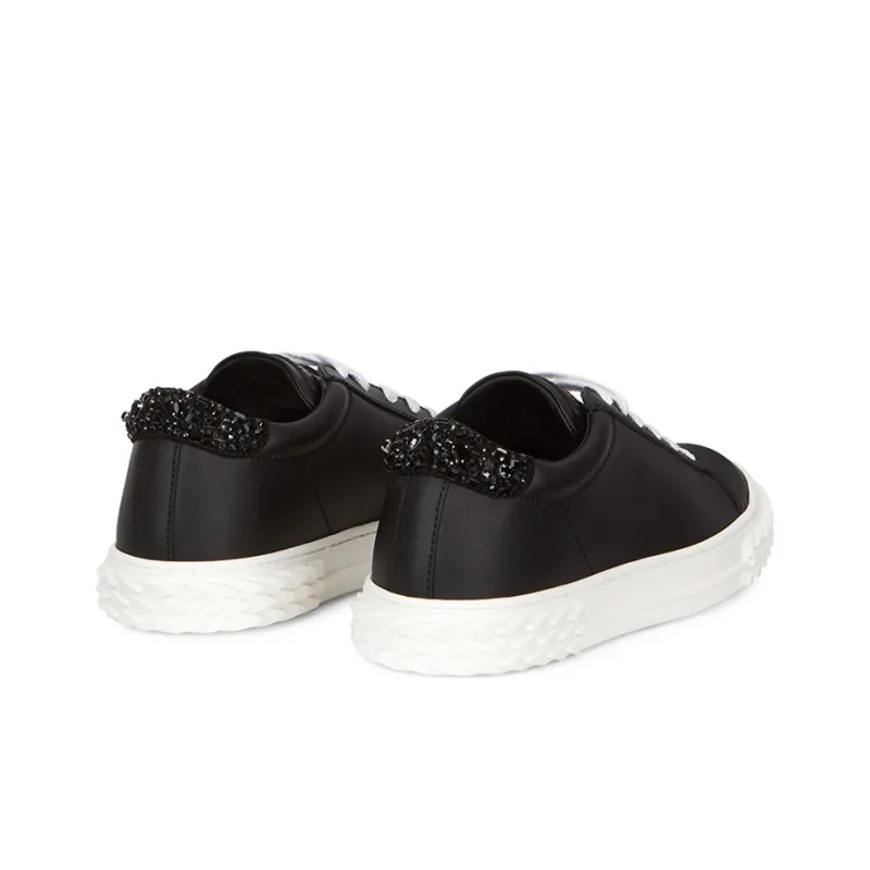 Giuseppe Zanotti/GZ Blabber Low Top Skateboard Shoes Men's Black-3