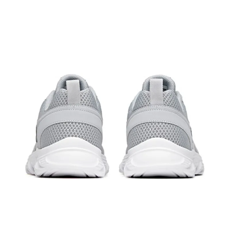 Anta Running Collection Anti-Slip And Wear-Resistant Breathable Low-Top Running Shoes Men's Mist Gray-4