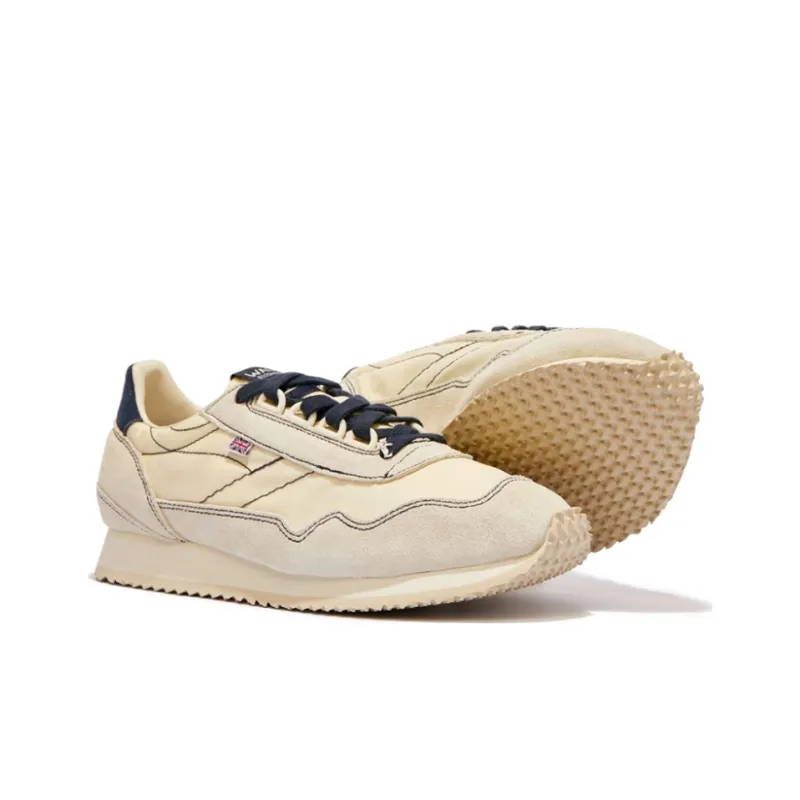 Norman Walsh Cushioning Anti Slip And Wear Resistant Coverage Low Top Training Running Shoes Unisex White Blue-4