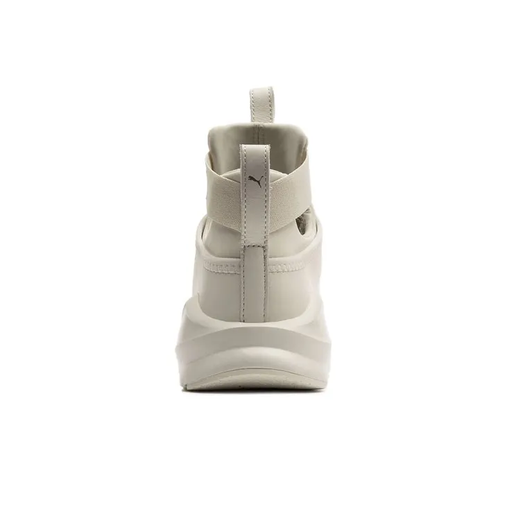 PUMA Fierce Strap Leather 'Cream White' Women's-3
