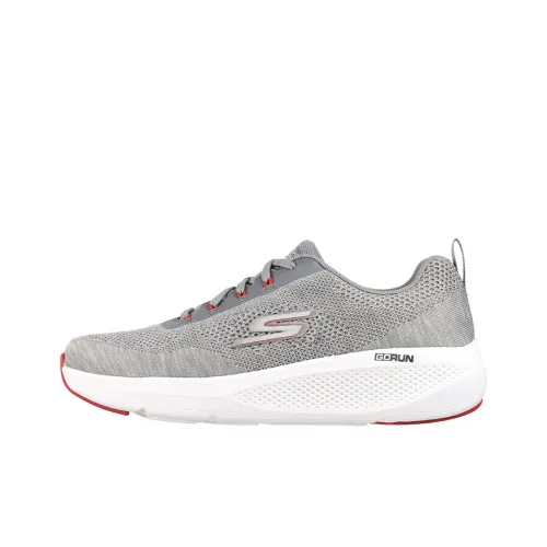 Skechers GO RUN Elevate Cushioning Anti-Slip And Wear-Resistant Low-Top Casual Running Shoes Men's Gray