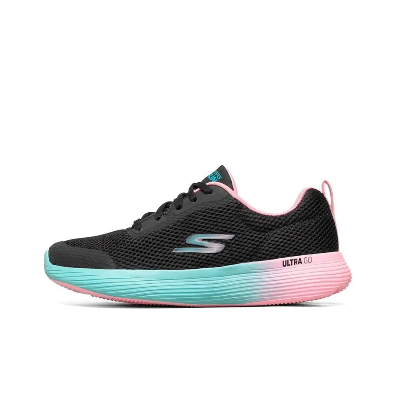 Skechers Go Run 400 V2 Low Top 'Black Blue Pink' Women's-0