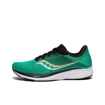 Saucony Guide 14 Cushioned Anti-Slip Wear-Resistant Breathable Lightweight Low-Top Running Shoes Men's Green