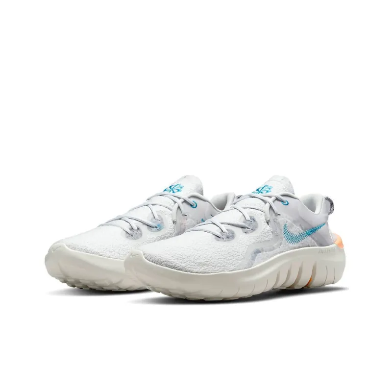Nike Flex Run 2021 'Photon Dust Cyber Teal'-2