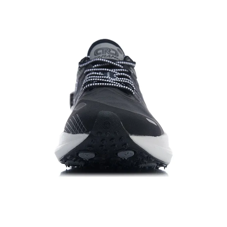 LiNing Ranger Essential Wear Resistant Slip Resistant Lightweight Low Top Running Shoes Unisex Black Gray-3