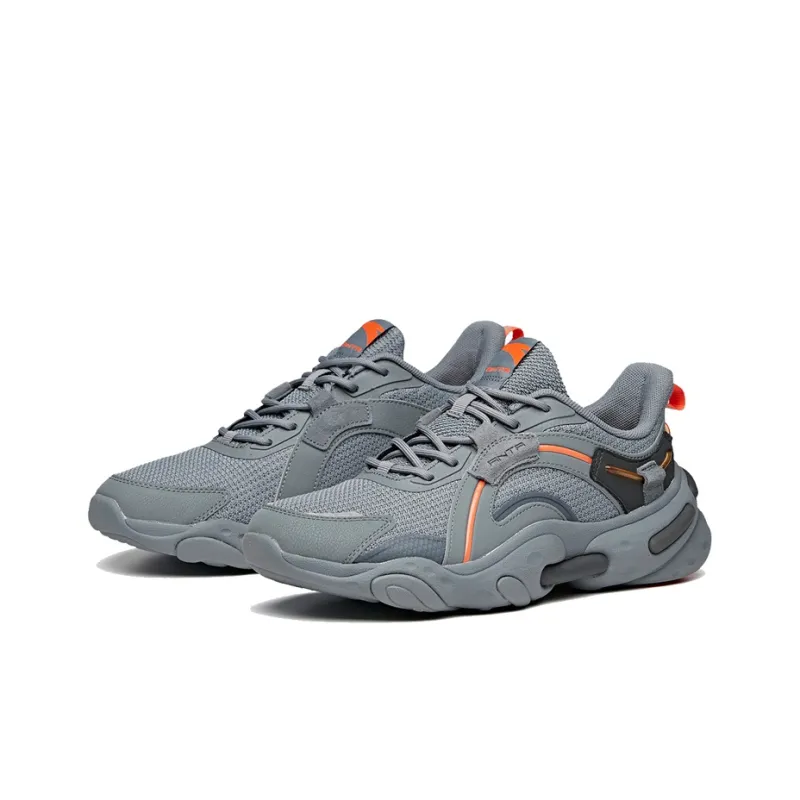 Anta Cushioning, Slip Resistant, Abrasion Resistant Coverage Low Top Running Shoes Men's-2