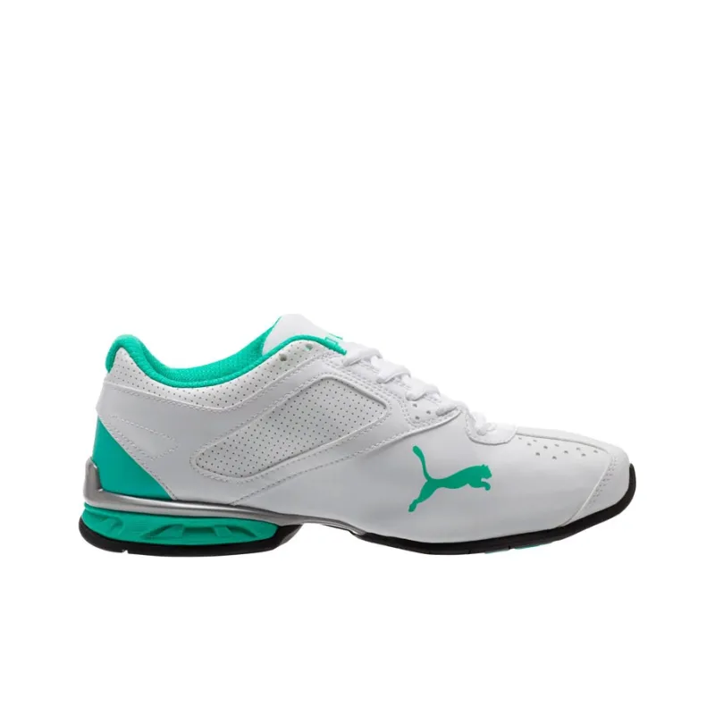 PUMA Tazon 6 Fm White/Green Women's-1