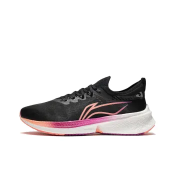 LiNing Feidian Discovery Cushioning Anti Slip And Wear Resistant Low Top Running Shoes Black