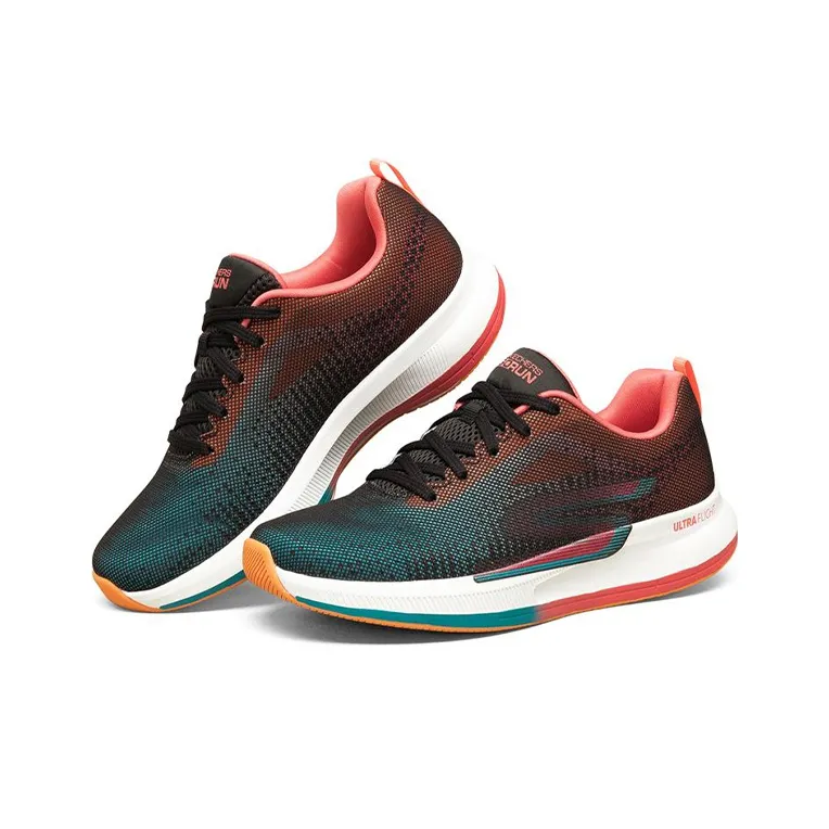 Skechers Go Run Pulse Low Red/Green Women's-2
