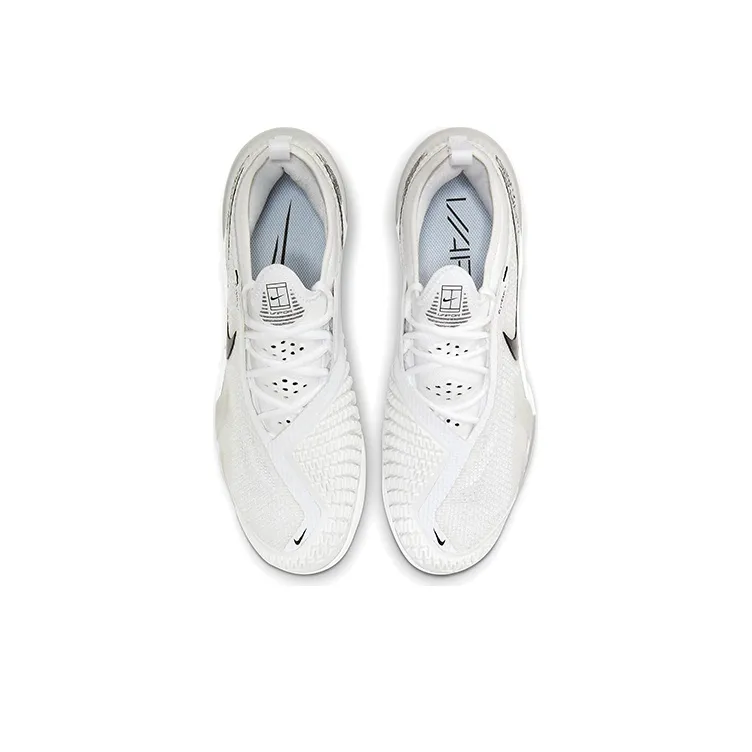 Nike Court React Vapor Nxt White Grey Fog-3