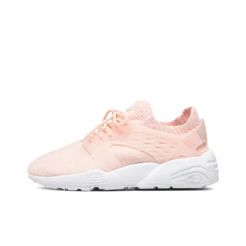 PUMA Trinomic Blaze Cage Evoknit Running Shoes Women's Low-Top Pink