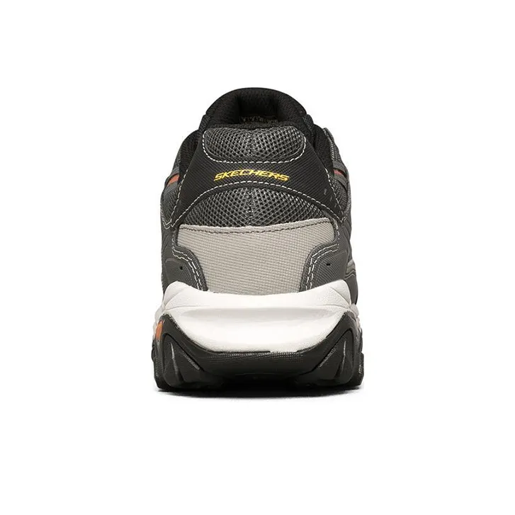Skechers After Burn M.fit Slip-Resistant Cushioning Low-Top Running Shoes Men's Charcoal-3