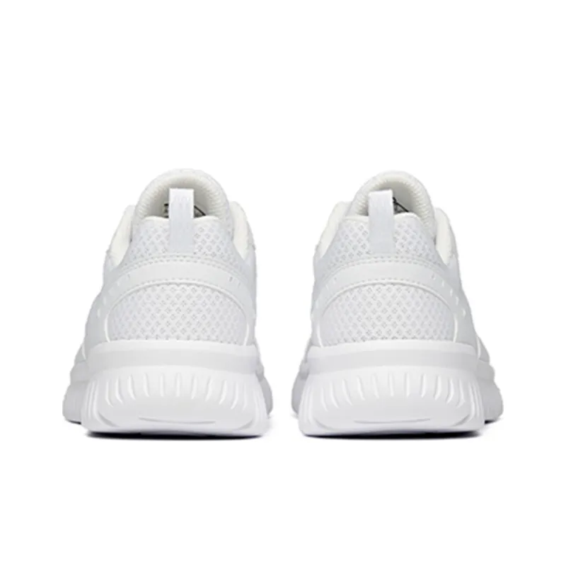 Anta Shock Absorbers Slip Resistant, Abrasion Resistant, Breathable Low Top Running Shoes Women's White-4