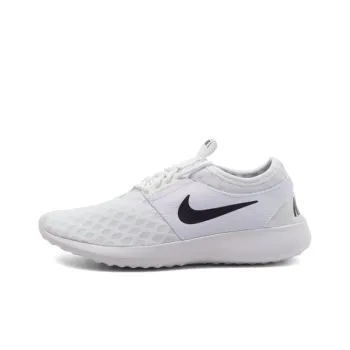 Nike Juvenate Cushioning, Slip Resistant, Abrasion Resistant Coverage Low Top Running Shoes Women's White Black
