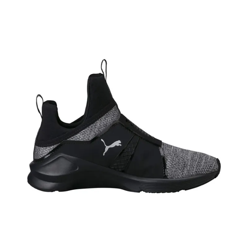 PUMA Fierce Metallic Heather Anti-Slip Wear-Resistant Low-Top Running Shoes Women's Black-1