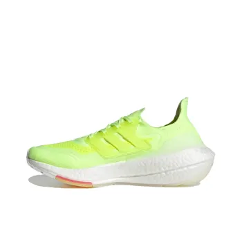Adidas Ultra Boost 21 Hi Res Yellow Hazy Rose Women's