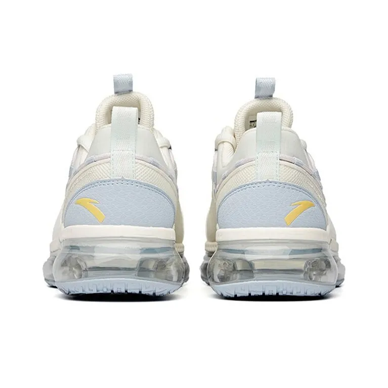 Anta Running Collection Cushioning Anti Slip Wear Resistant Breathability Low Top Running Shoes Women's White Blue-3