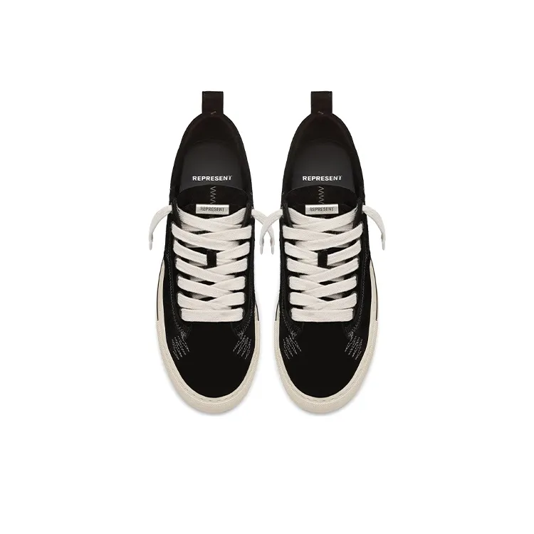 REPRESENT Stylish Skateboarding Shoes Men's Black-3