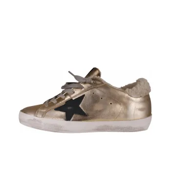 Golden Goose Super Star Sports Skateboard Shoes Women's Gold