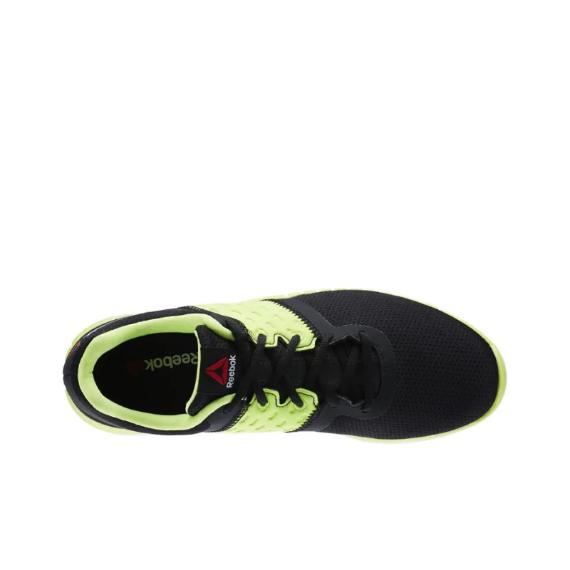 Reebok Zprint Run Neo Low-Top Running Shoes Men's Black Green-3