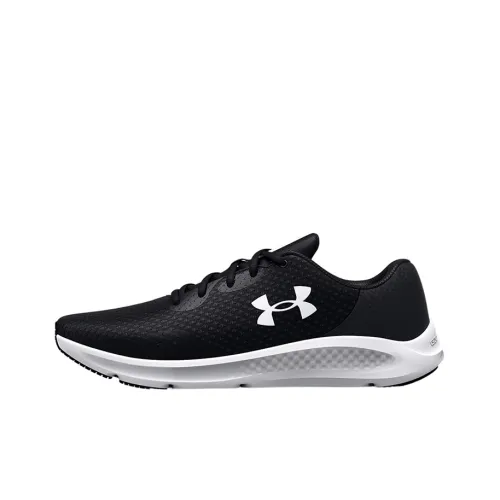 Under Armour Charged Pursuit 3 Running Shoes Men Low-Top Black/White