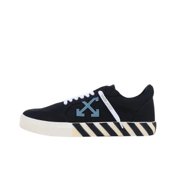OFF WHITE Vulc Low Eco Canvas Black White Blue