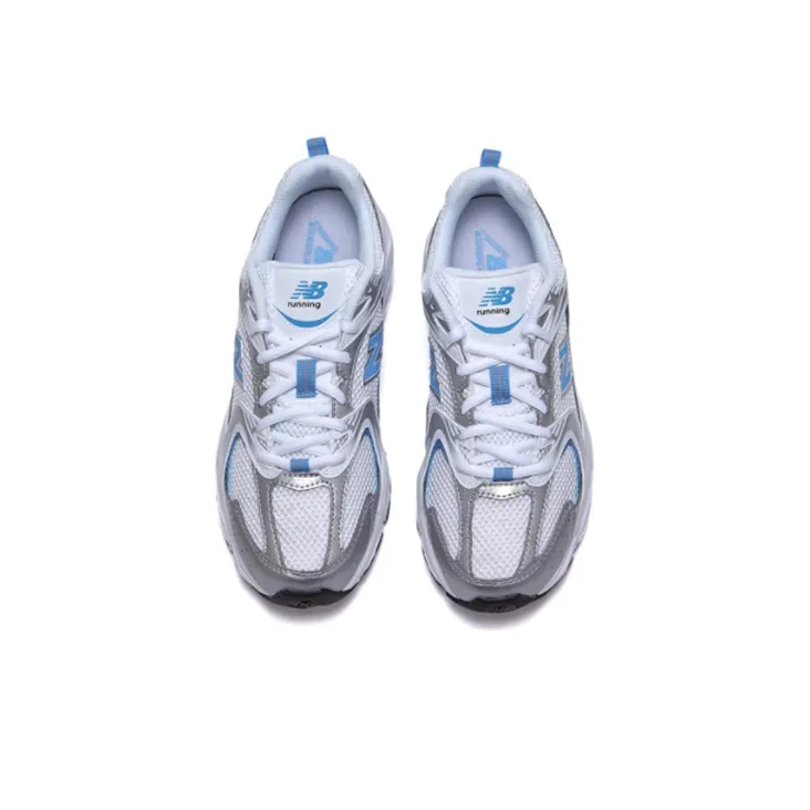 New Balance 530 White Carolina Blue-3