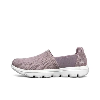 Skechers Go Walk Evolution Ultra Cushioning Lightweight Low Top Casual Shoes Women's Pink