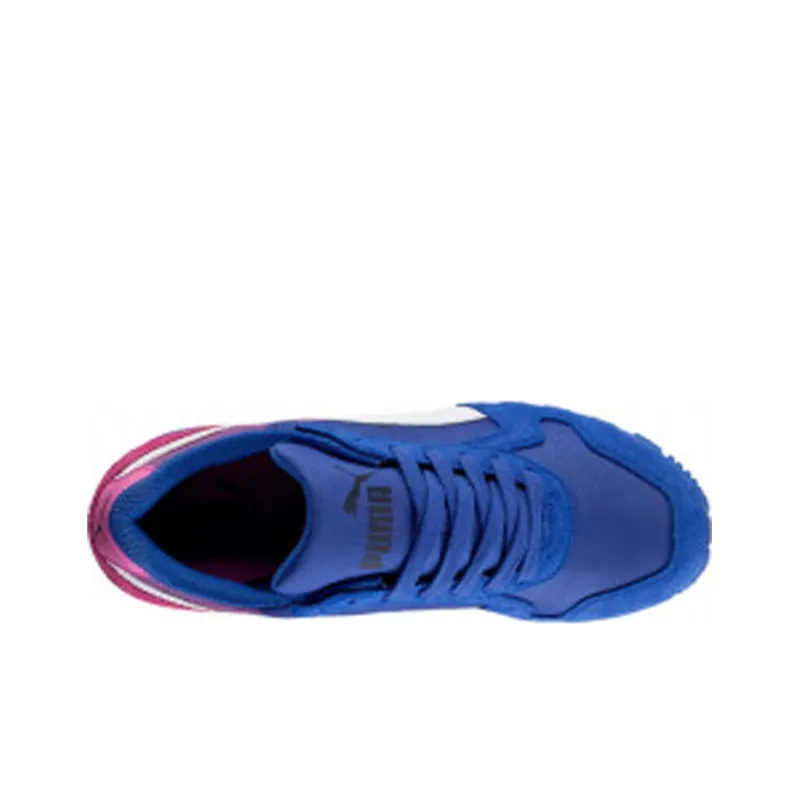 PUMA Running Shoes Unisex Mid Top Blue/Pink-2