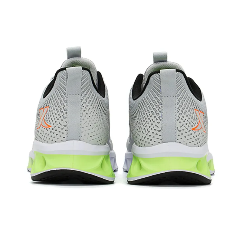 XTEP Breathable Low Top Running Shoes Men's Gray Black-2