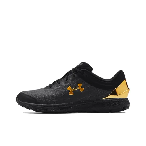 Under Armour Charged Escape 3 Running Shoes Men Low-Top Black/Gold