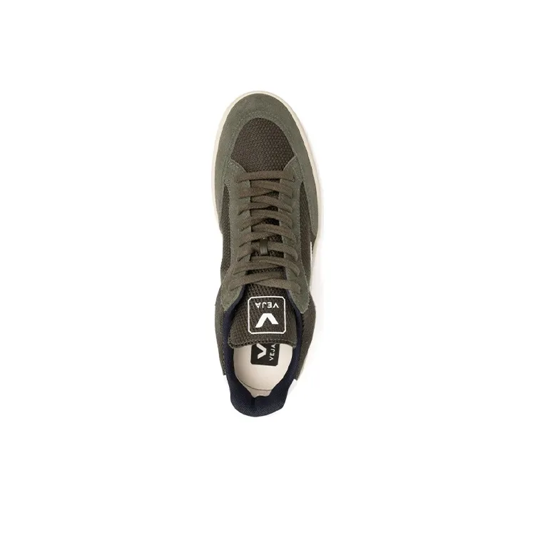 VEJA V-12 Skateboard Shoes Men Low-Top Green-4