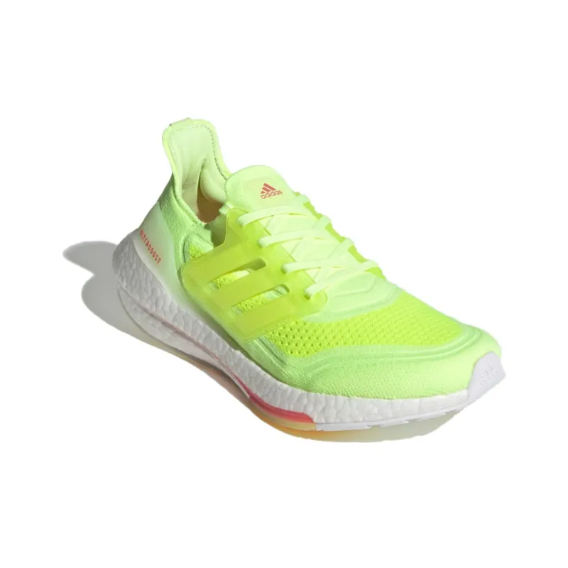 Adidas Ultra Boost 21 Hi Res Yellow Hazy Rose Women's-2
