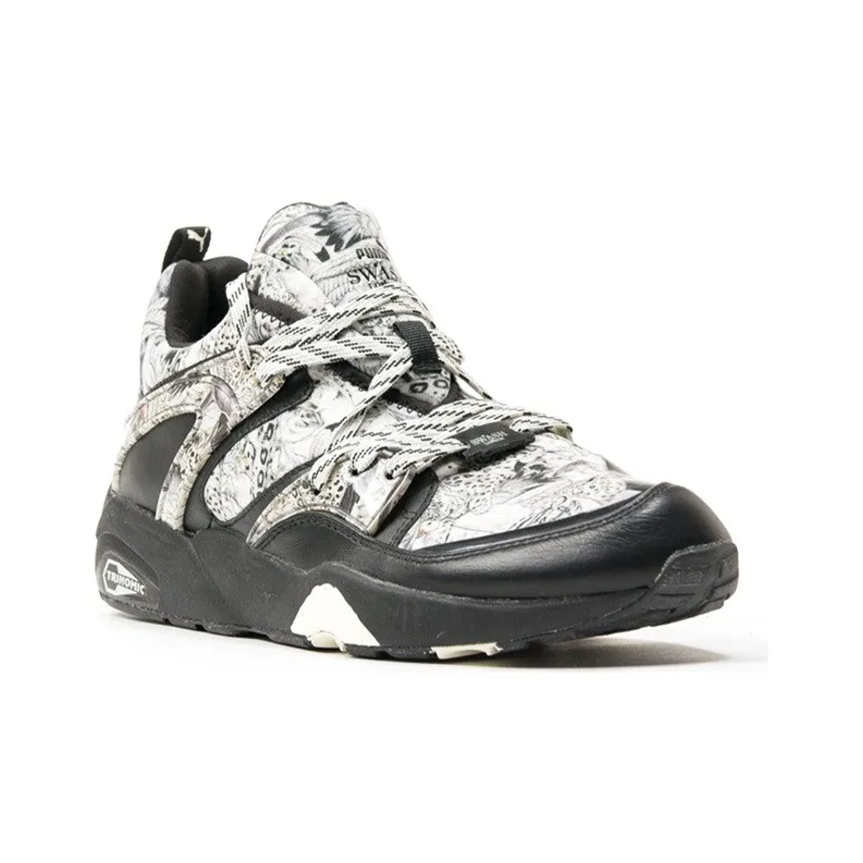 PUMA Swash London X Blaze Of Glory 'Black White'-2