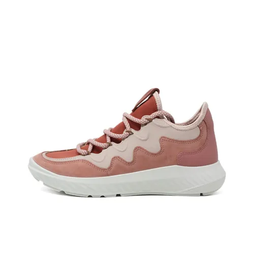 Ecco Fit For Action Casual Shoes Women's Low-Top Pink